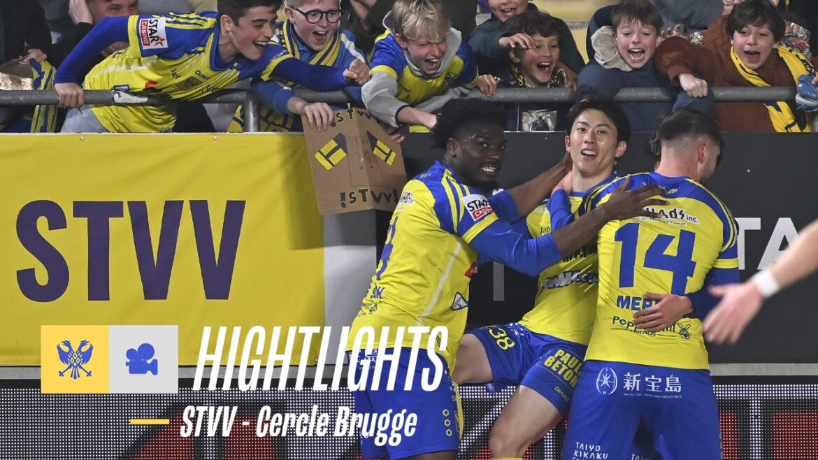 [Sint-Truiden]Substitute Kaito Matsuzawa scores a valuable go-ahead goal in the final stages of the game to beat Cercle Brugge!
