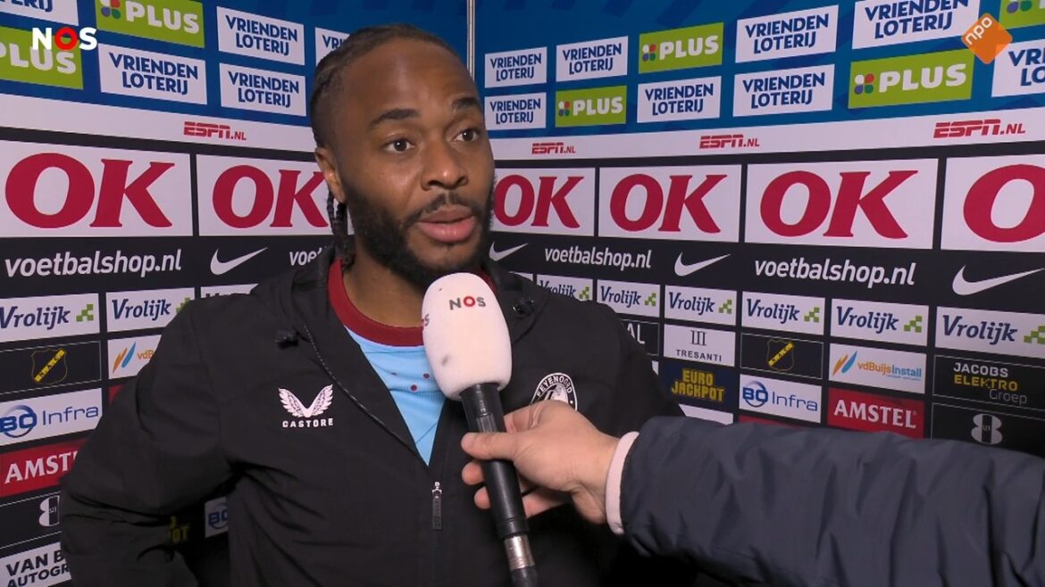 Sterling about FITNESS: "Step by step I am becoming 100% FIT" 👀 | NAC Breda 3-3 Feyenoord | #nacfey
