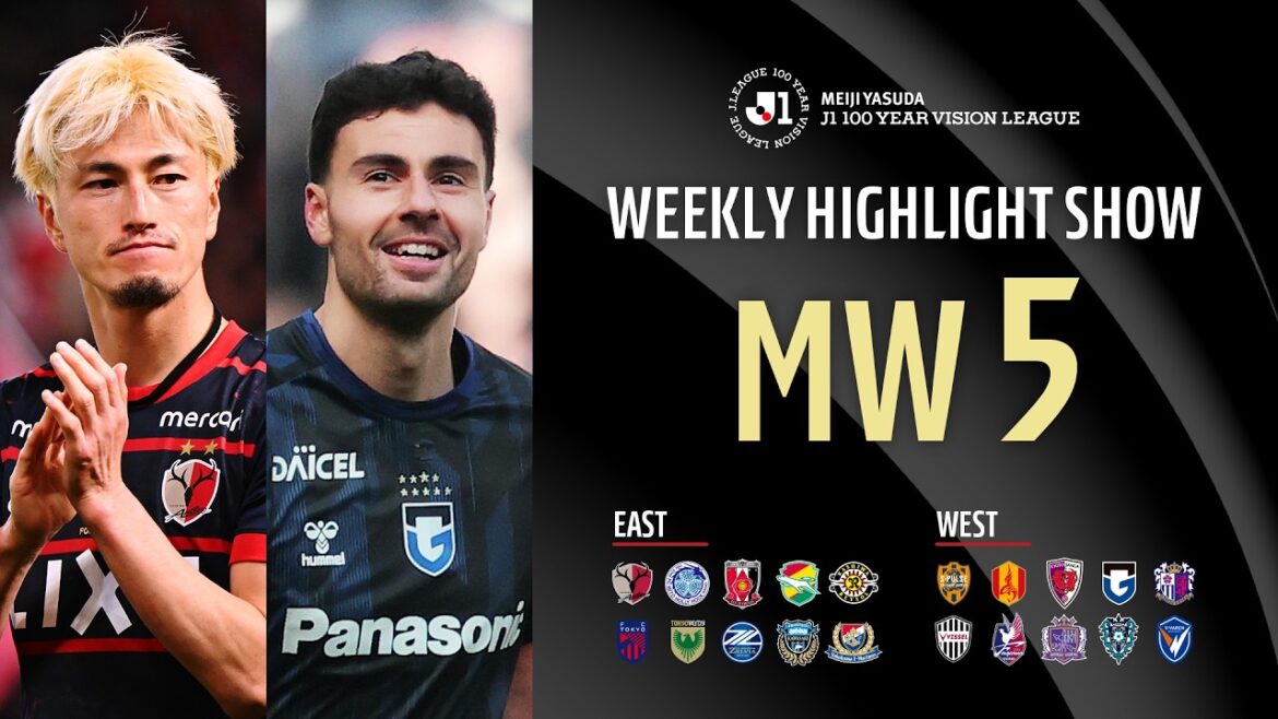 In the EAST, Kashima Antlers stay on top as Gamba Osaka take WEST lead (provisional) | J.LEAGUE MW5 In the EAST, Kashima Antlers stay on top as Gamba Osaka take WEST lead (provisional) | J.LEAGUE MW5