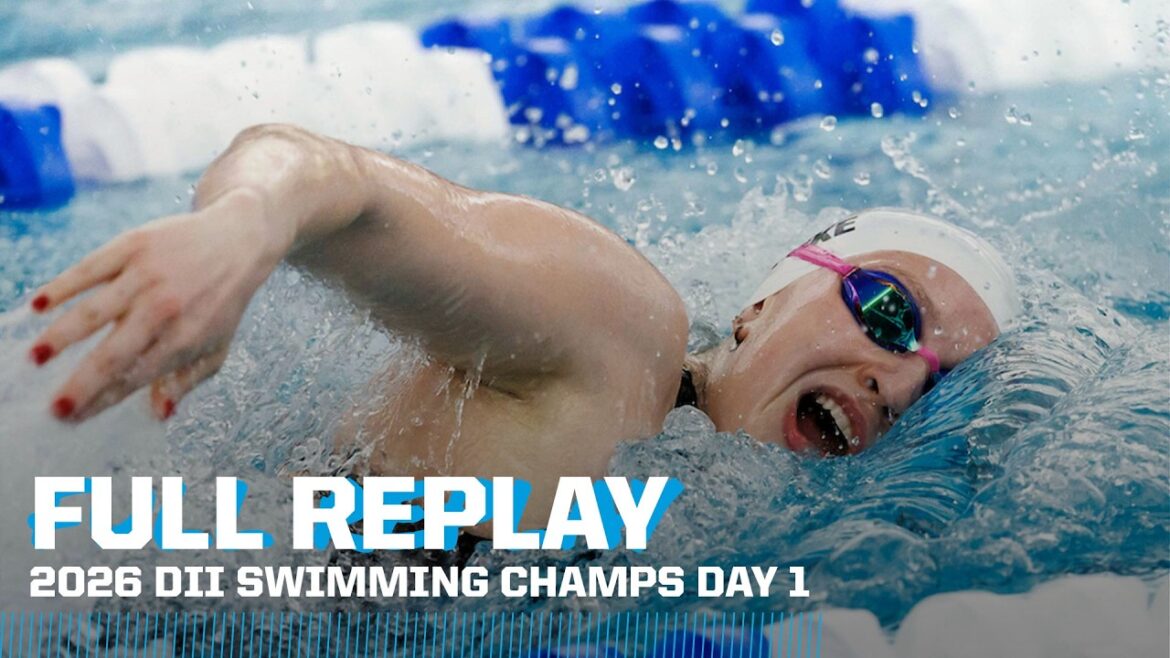2026 DII swimming and diving championships Day 1 | FULL REPLAY