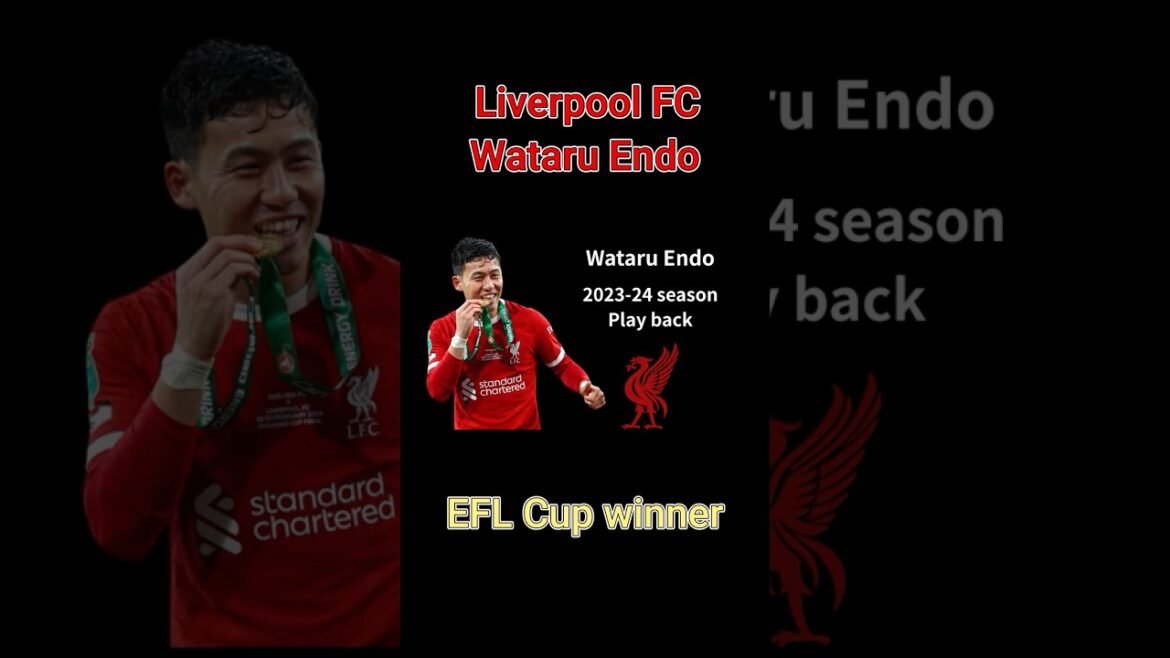 [Wataru Endo]Won the EFL Cup in his first year at Liverpool! Shocking story of 2 goals and 1 assist in 43 games