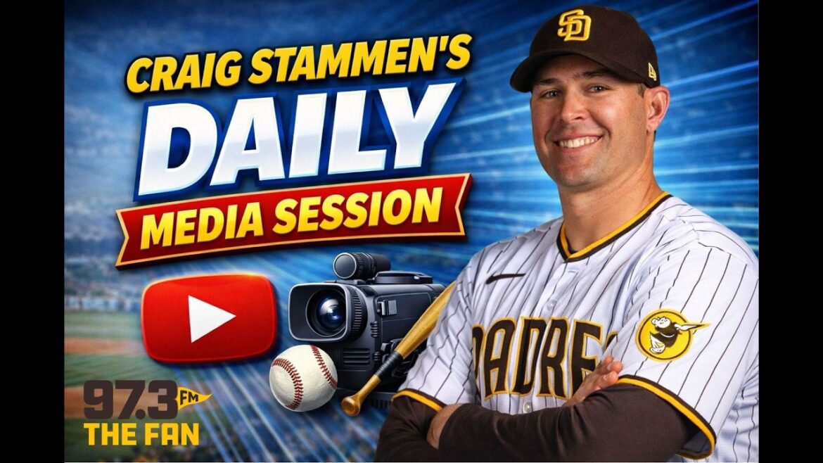 Craig Stammen provides an update on Yu Darvish