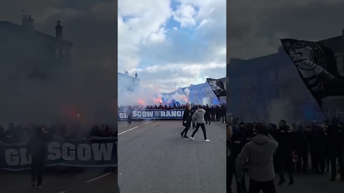 Rangers fans vs Celtic | Old Firm