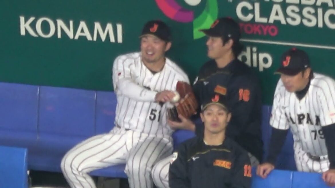What about[Suzuki Seiya]and[Maki Hidego]about the glove type of[Shohei Otani]? Local footage[WBC2026]