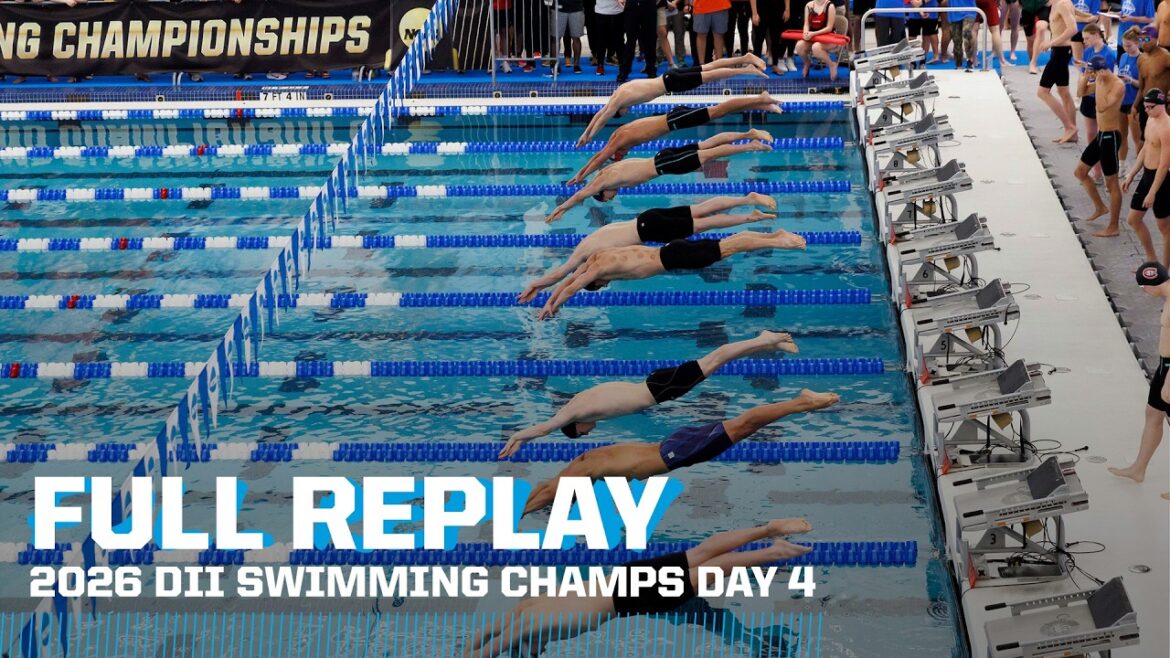 2026 DII swimming and diving championships Day 4 | FULL REPLAY