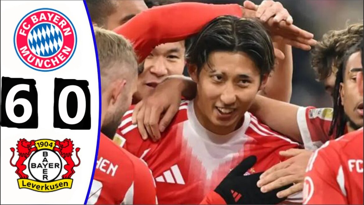 Hiroki Ito 2 goals! Bayern Munich 6 0 Leverkusen! All goals and highlights! March 14, 2026