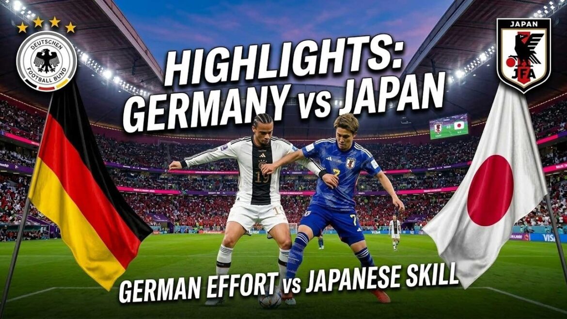 🔴 Germany vs Japan Highlights | Blue Samurai's Incredible Comeback