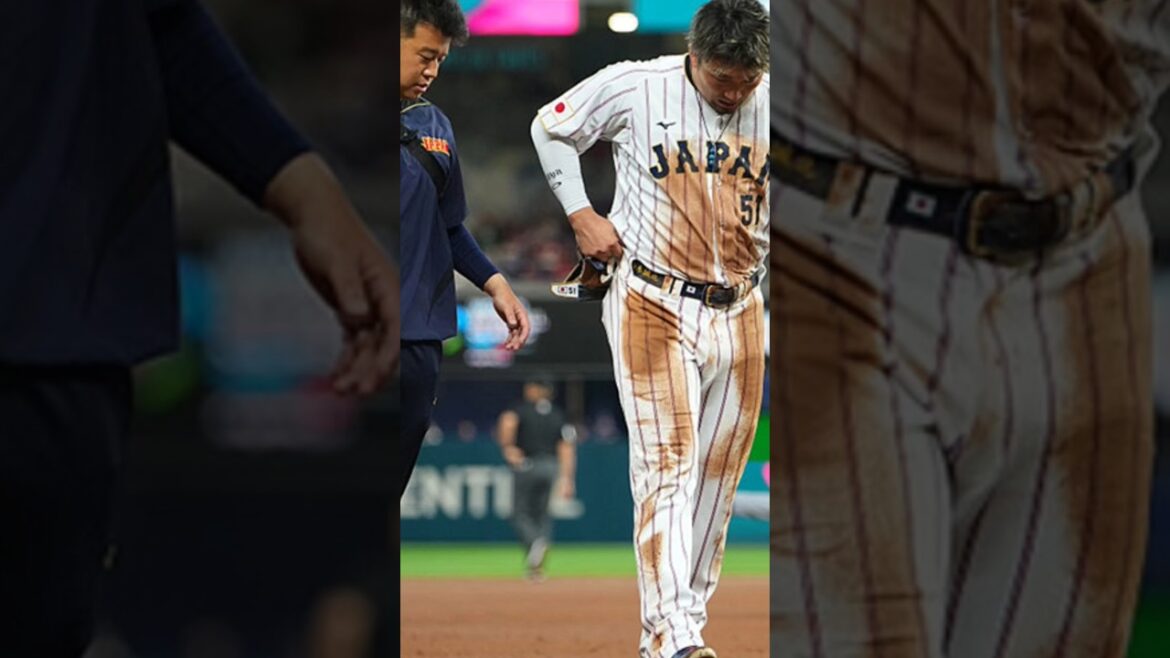 Shocking to Samurai Japan... Seiya Suzuki injures right knee due to sliding while stealing base[World Baseball Classic]⚾ #Samurai Japan #Seiya Suzuki #WBC #Japan National Team #Baseball News