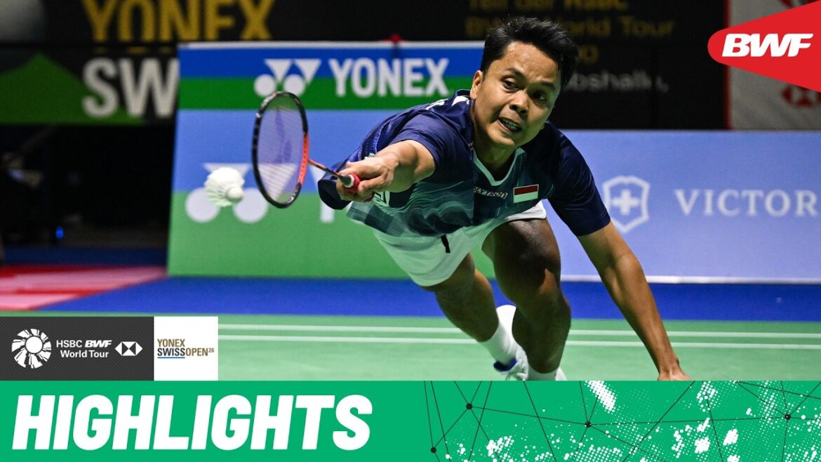 Yushi Tanaka vs Anthony Sinisuka Ginting | Powerful smashes and high intensity
