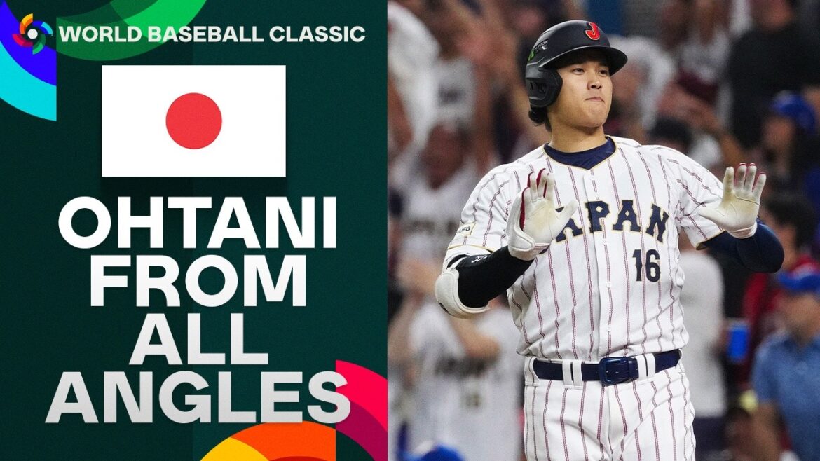 Shohei Ohtani's HUGE homer for Team Japan! (Field view + slomo!) | Exclusively available on Netflix