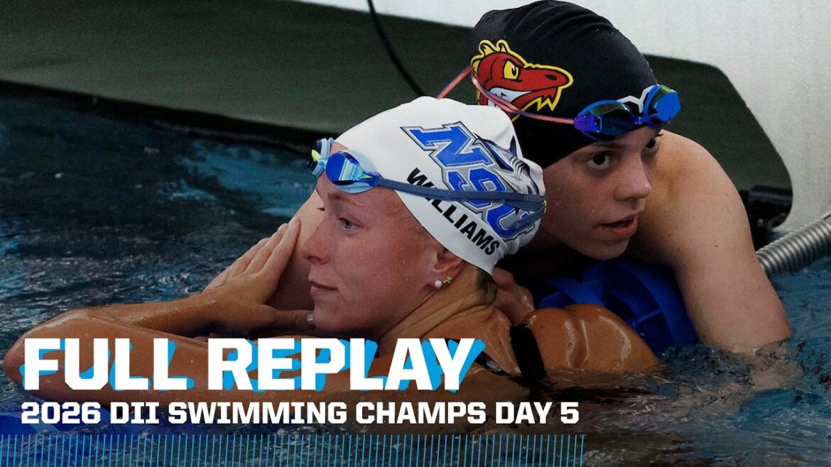 2026 DII swimming and diving championships Day 5 | FULL REPLAY