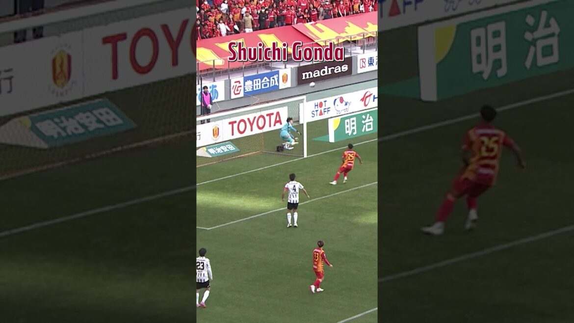 Shuichi Gonda kept a clean sheet in his first league appearance of the season