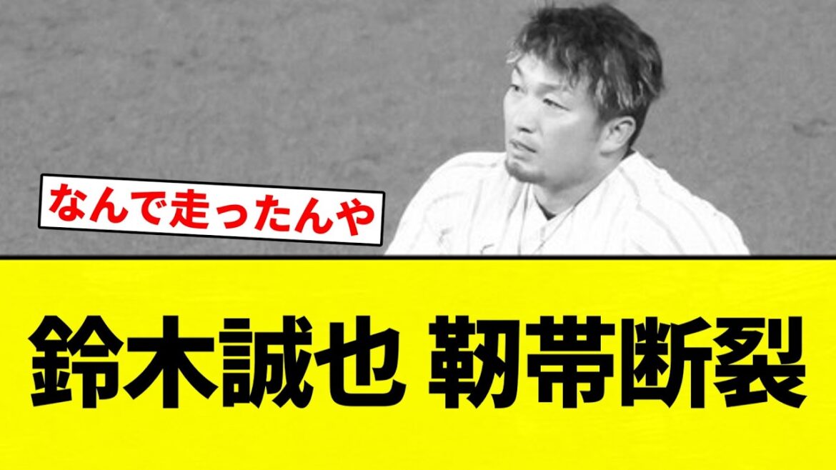 [It's ruptured! ]Seiya Suzuki ligament rupture[Professional baseball reaction collection][2ch thread][Nan G]