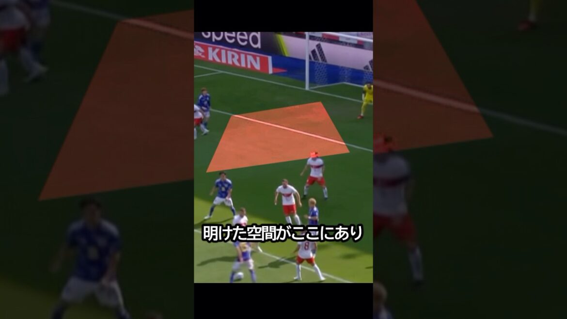 Linked strategy! The Japanese national team created a gap and scored a goal with the brilliant coordination of Ritsu Doan, Atsuki Ito, and others! #soccer