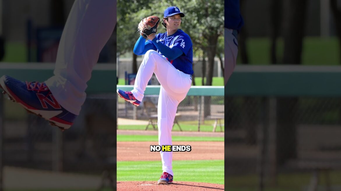 Shohei Ohtani touches the Mound, Almost touches 100 MPH! #shorts  #baseball