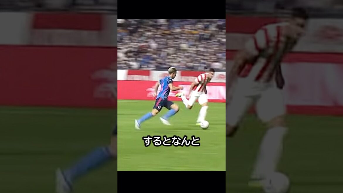 Double counter! A match where Kaoru Mitoma and Takuma Asano scored a goal with a quick run! #Soccer #Kaoru Mitoma #Takuma Asano