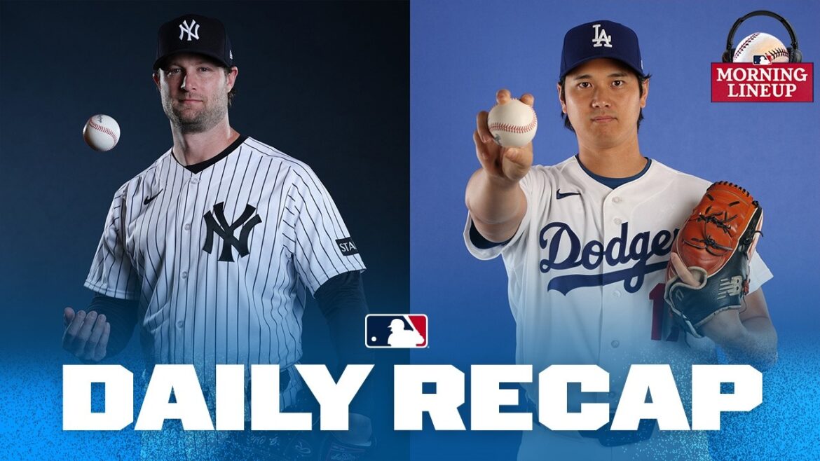 Gerrit Cole, Shohei Ohtani make Spring Training pitching debuts! | Morning Lineup (MLB Daily Recap)