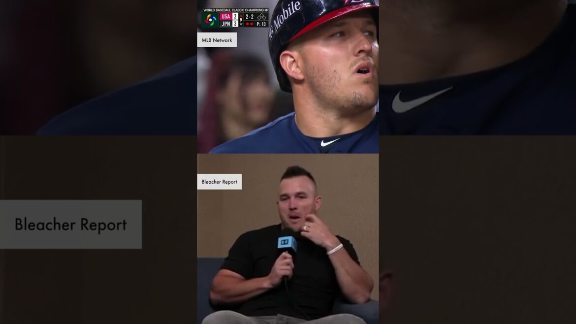 Mike Trout recalls his EPIC at-bat in the World Baseball Classic vs. Shohei Ohtani #shorts Mike Trout recalls his EPIC at-bat in the World Baseball Classic vs. Shohei Ohtani #shorts