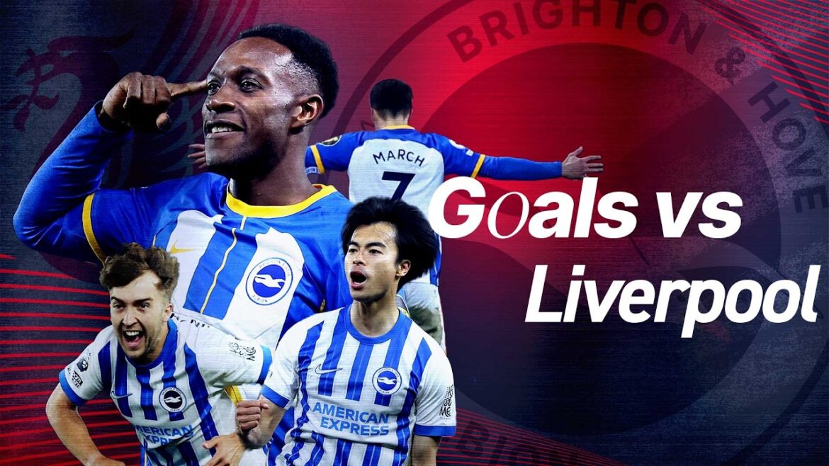 Mitoma MAGIC, SUPER Solly March and Hinshelwood's HEROICS | Goals vs Liverpool