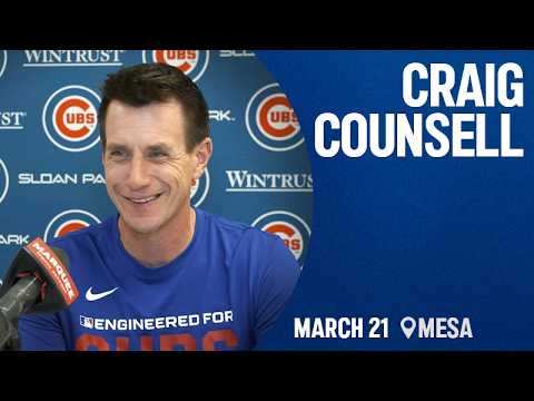 Cubs manager Craig Counsell gives update on Seiya Suzuki | Marquee Sports Network Cubs manager Craig Counsell gives update on Seiya Suzuki | Marquee Sports Network