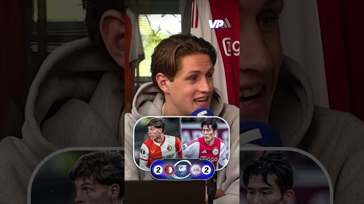 ⚔️ Feyenoord vs Ajax players battle ↔️ #feyenoord #ajax