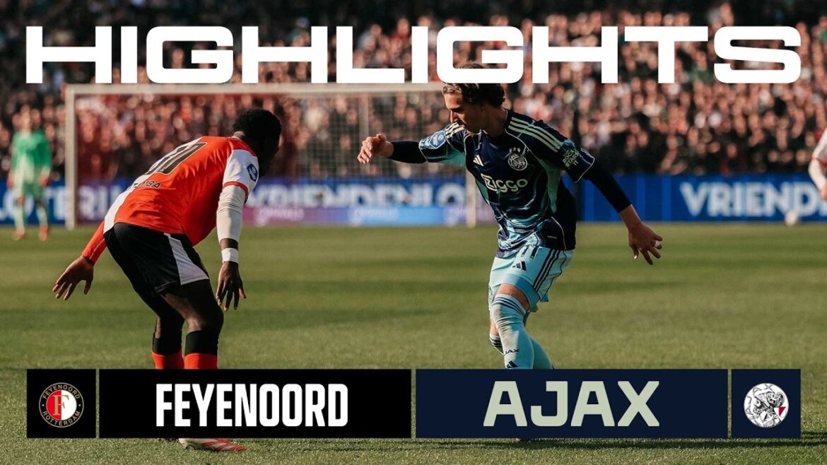 Highlights Feyenoord - Ajax | Friends Lottery Eredivisie