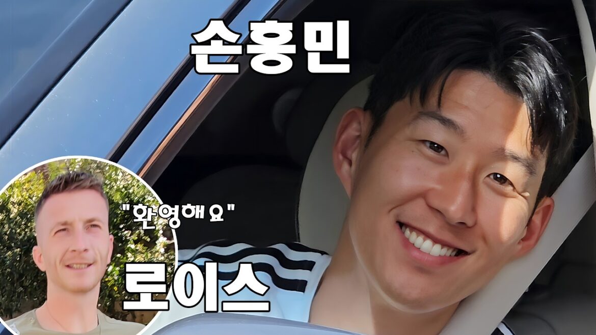 Son Heung-min Royce, Real Madrid, Barcelona legend, extreme autograph hunting in LA Son Heung-min Royce, Real Madrid, Barcelona legend, extreme autograph hunting in LA