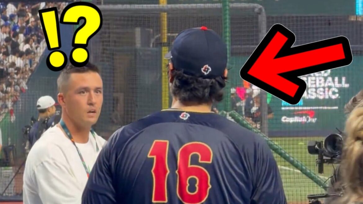 The next moment when Nootbar meets Otani for the first time in a while... ``This is so moving!'' ``It's like a script!'' I can't take my eyes off this monster collaboration![WBC]