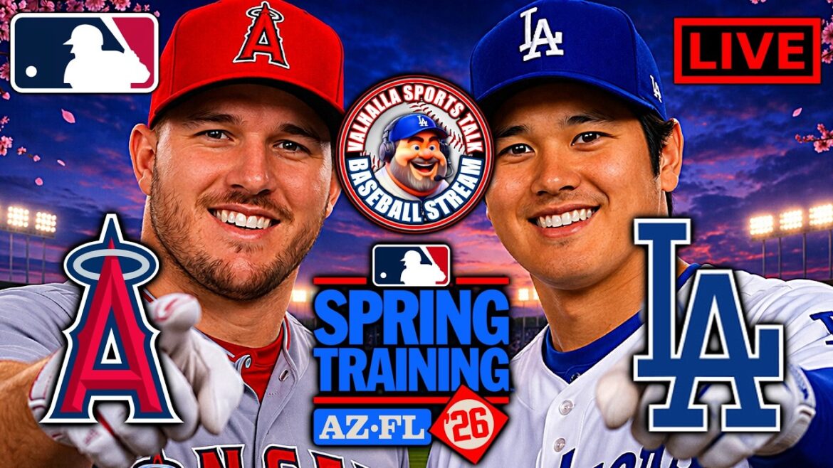 ⚾ Dodgers vs Angels LIVE 🔴 Freeway Series Watch Party | Shohei Ohtani vs Mike Trout | MLB Live