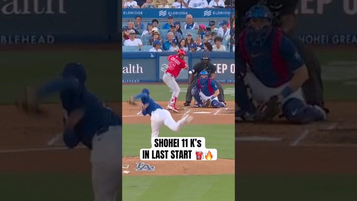 Shohei Ohtani already in midseason form 🔥 (via @MLB, Spectrum SportsNet)