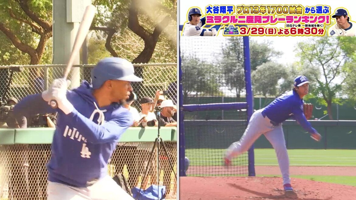 [Super gorgeous showdown]Shohei Ohtani vs. Betts Shohei Ohtani realized this in his first appearance this year! | Sports impact play GP that you will want to see twice | TV Tokyo March 29th (Sunday) 6:30 p.m.