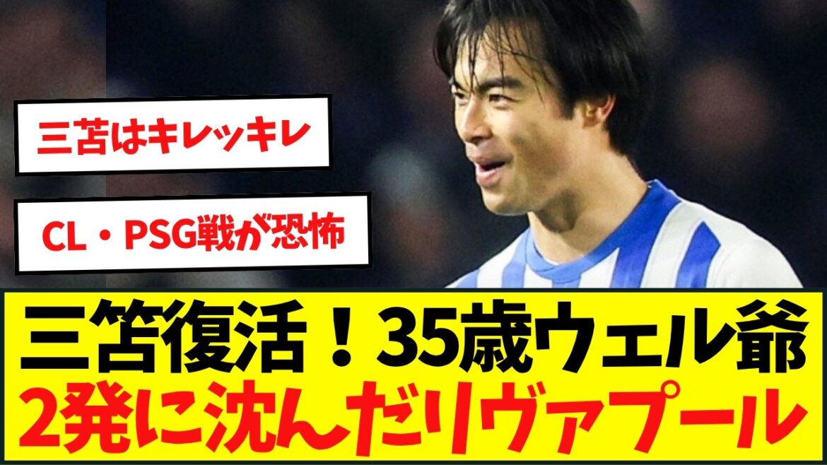 Brighton Mitoma is back! Liverpool sunk by two shots from 35-year-old Old Man Well Brighton Mitoma is back! Liverpool sunk by two shots from 35-year-old Old Man Well