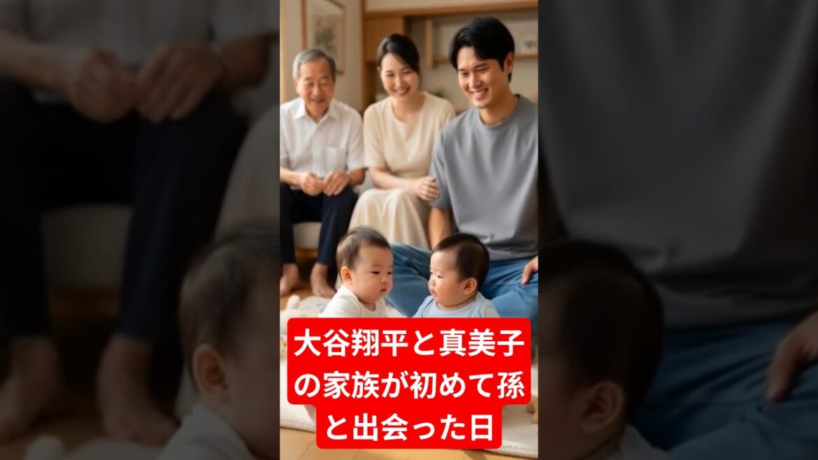 [Emotional]The day when Shohei Otani and Mamiko's family met their grandchild for the first time... Why does the first meeting between cousins ​​bring tears?
