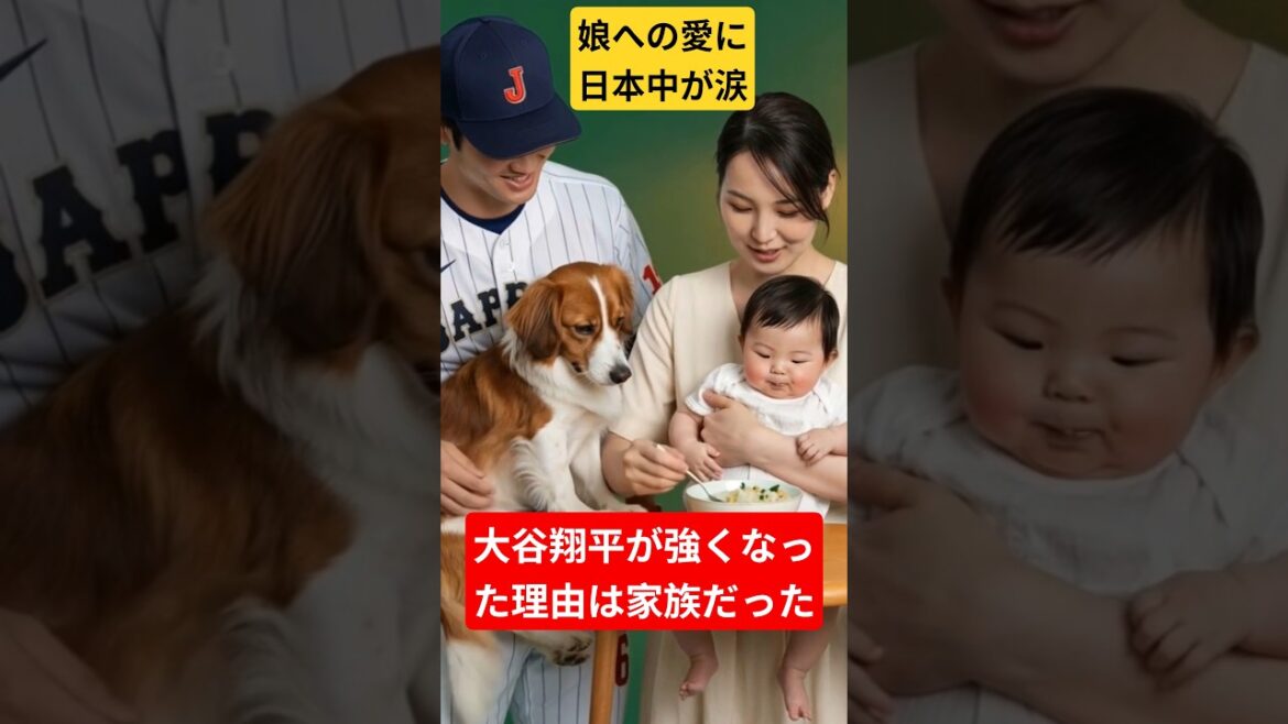 The reason Shohei Otani became strong was his family... All of Japan cried for his love for his daughter[Family Secret]