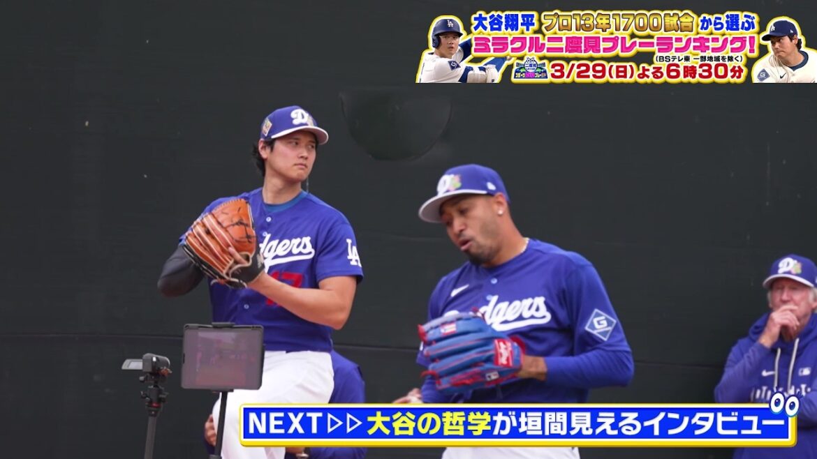 Shooting Shohei Otani's shocking bullpen with the latest equipment | Shocking sports play GP that you'll want to see twice | TV Tokyo March 29th (Sunday) 6:30 p.m.