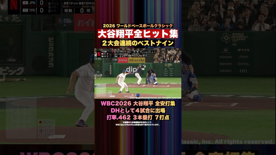 [WBC]Shohei Otani complete hit collection[Baseball]