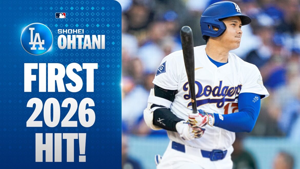 Shohei Ohtani collects his first hit of the 2026 MLB season! Shohei Ohtani Highlights Shohei Ohtani collects his first hit of the 2026 MLB season! Shohei Ohtani Highlights