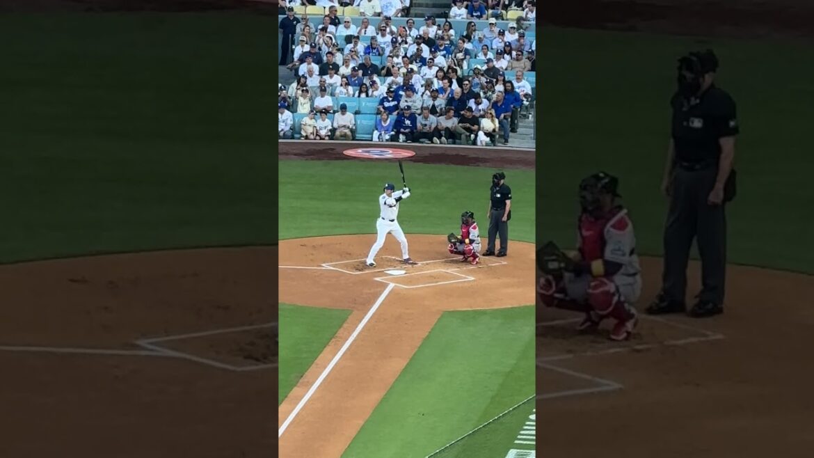 Full Shohei Ohtani First At Bat 2026 From The Nose Bleed Section