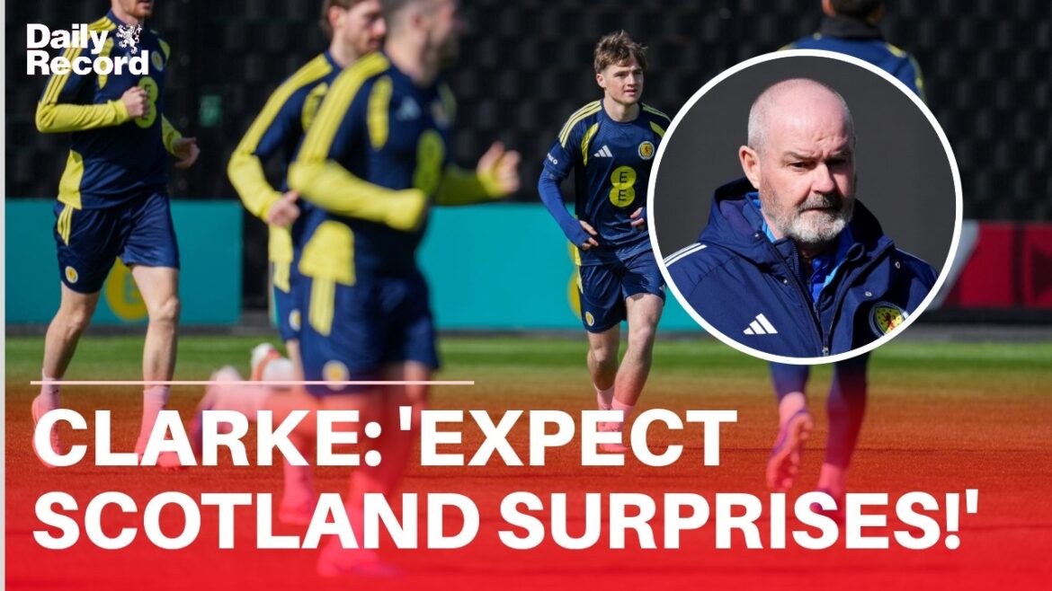 Steve Clarke teases 'EYEBROW RAISING' Scotland selection against Japan
