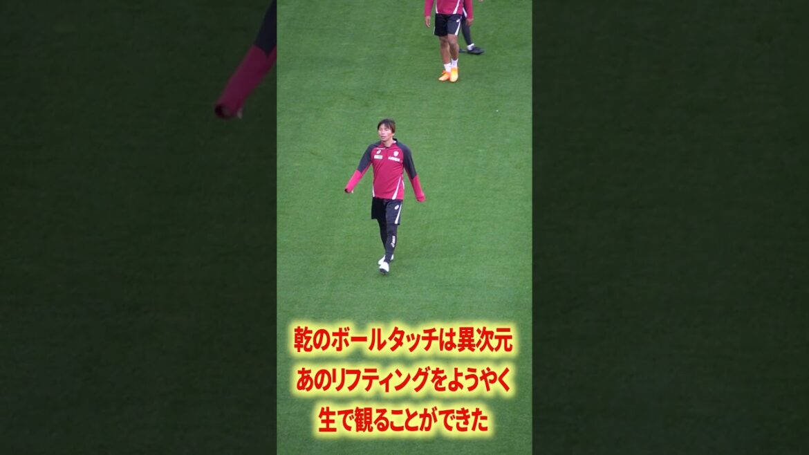 Inui’s touch on the ball is on another level Inui's touch on the ball is on another level