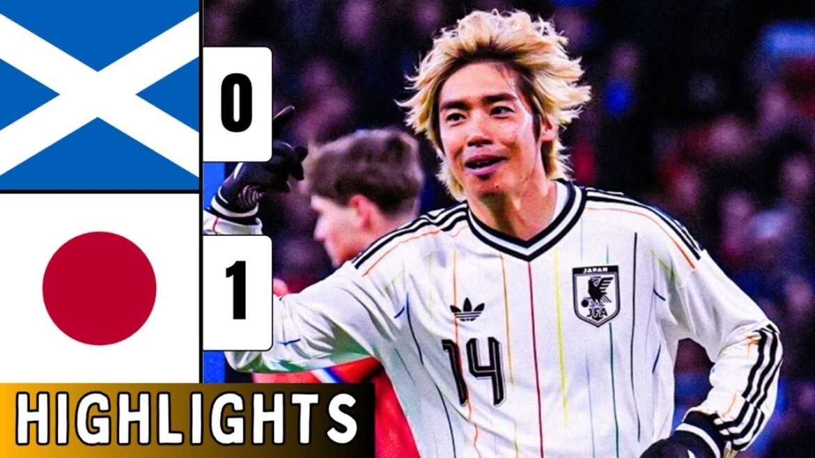 Scotland vs Japan 0-1 Highlights | Junya Ito Goal | Scotland vs Japan 0-1 Highlights | Junya Ito Goal