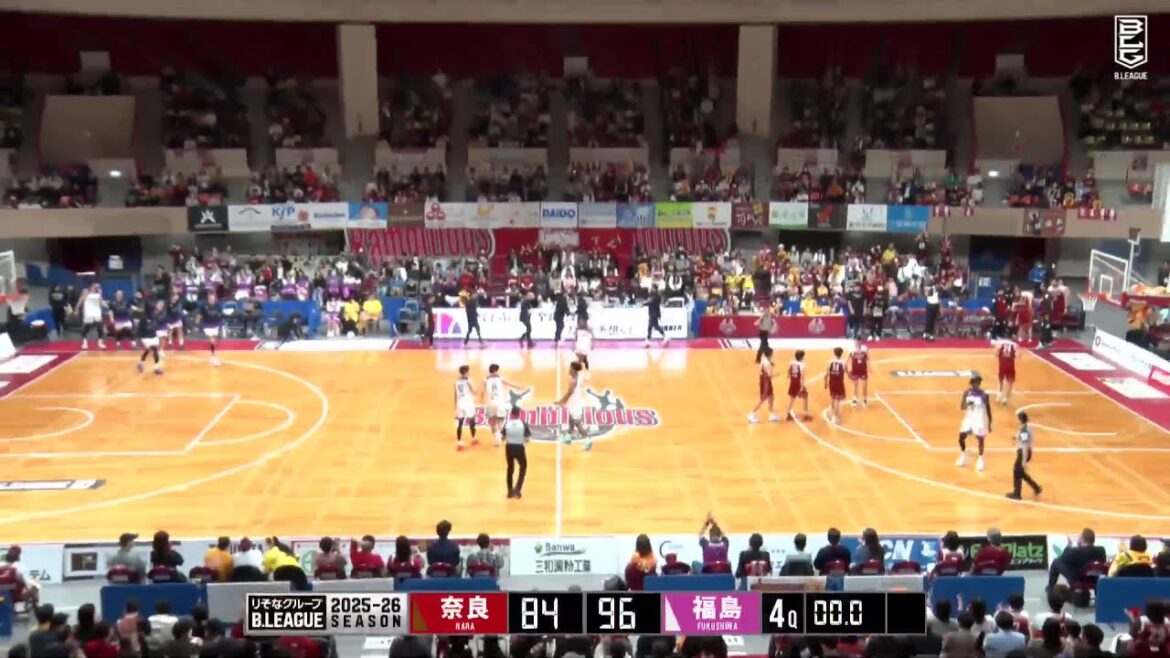 Bambitious Nara vs. Fukushima Firebonds - Condensed Game