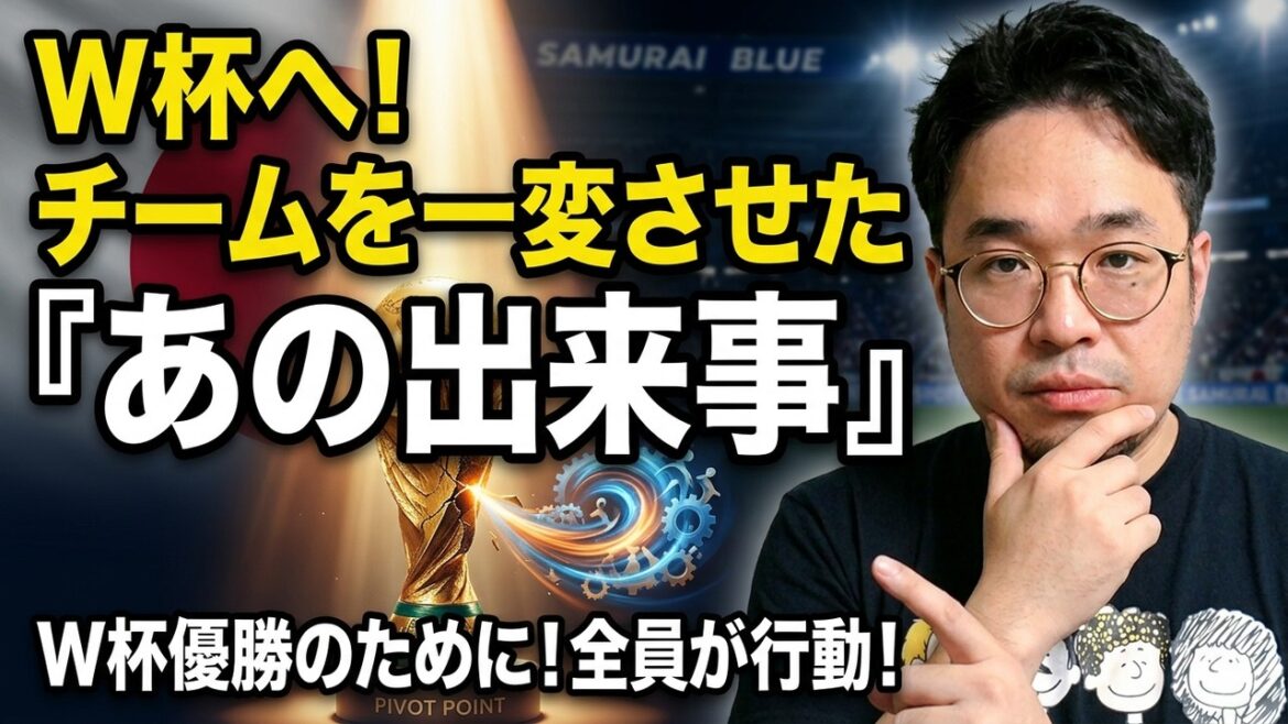 The event that enabled the Japanese national team to work together to win the World Cup👏