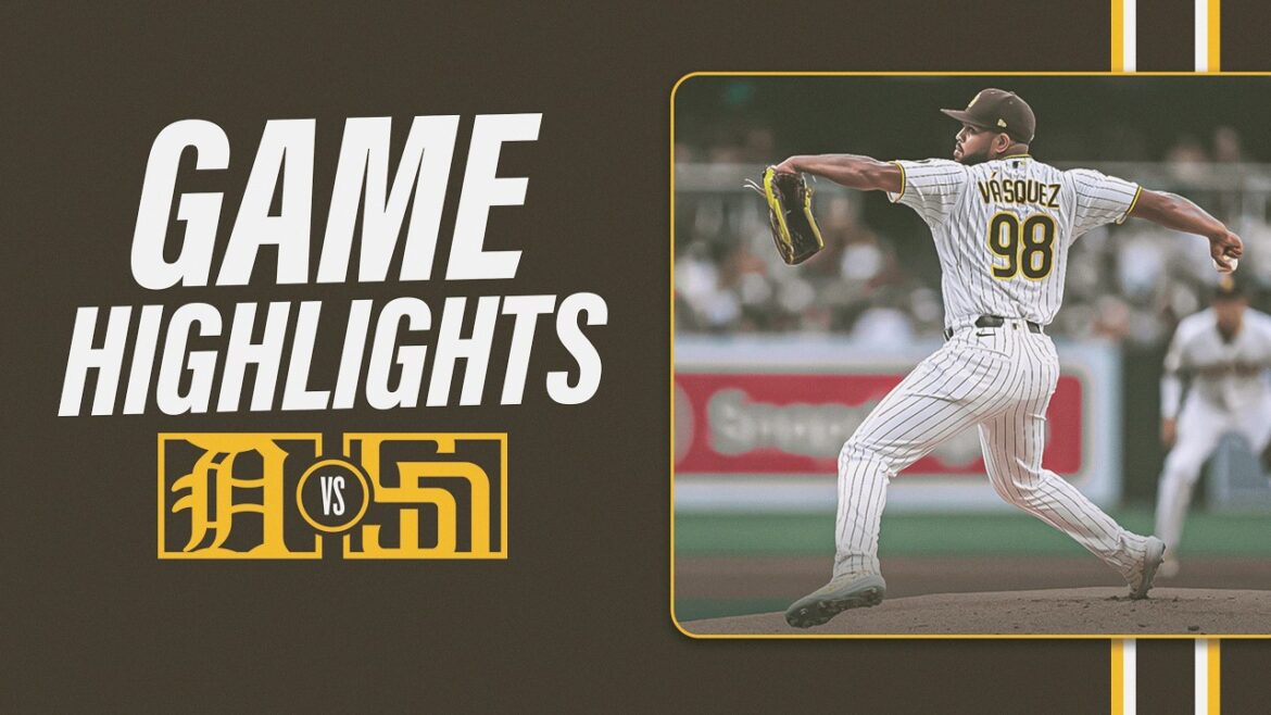 Tigers vs. Padres Game Highlights (3/28/26) | MLB Highlights