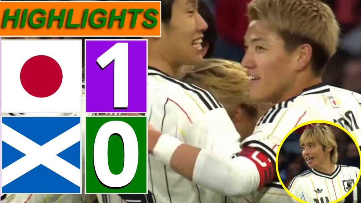 Japan vs Scotland 1 -  0 Highlights & All Goals | Friendly Match 2026 HD 🔥🔥🔥