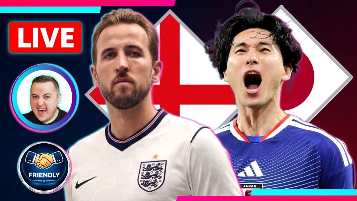 England vs Japan LIVE | Friendly Watchalong
