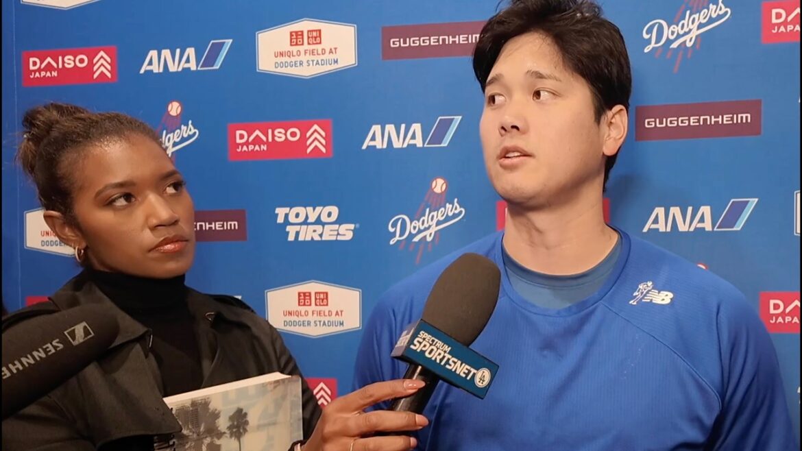 Shohei Ohtani Reacts to First Pitching Start of the Season! Reveals Key to Getting Even BETTER!