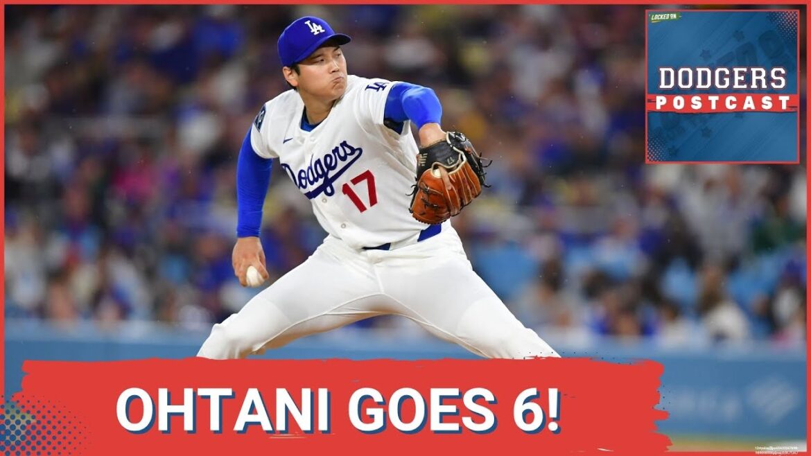 DODGERS POSTCAST: Shohei Ohtani strikes out 6 in first outing of the SEASON