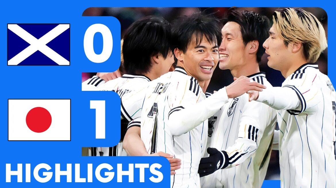 HIGHLIGHTS | Scotland 0–1 Japan | International Friendly | Ito 84’ Winner