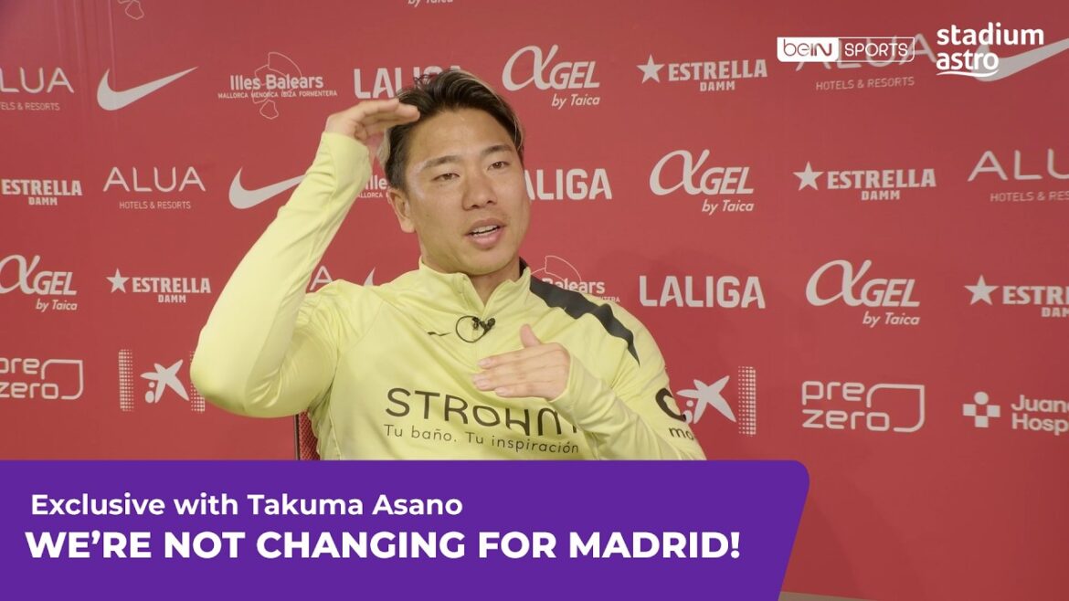 Takuma Asano BREAKS SILENCE on Injury, Martín Demichelis & Real Madrid clash! | #beINLaLiga